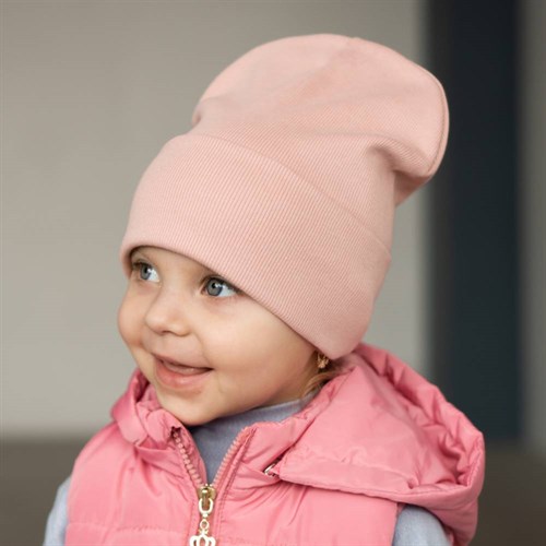 Milli шапка Рубчик двойной трикотаж (р.48-52; 52-56) ч/з Рубчик