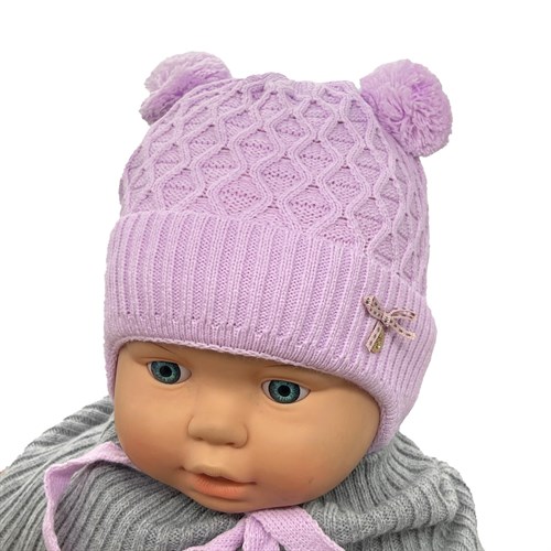 Milli шапка Малышка, подклад хлопок (р.36-38) - фото 45945