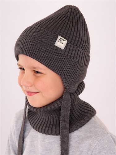 Поляярик комплект M-06-76 шапка подклад флис+cнуд (р.48-50) ЧЗ M-06-76 - фото 50389