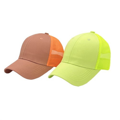 бейсболка  однотонная с сеткой (р.56-58) 16134