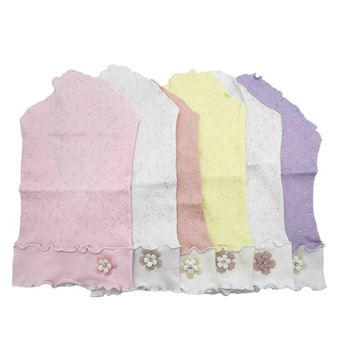 косынка для  девочки хлопок (р.44-46) цветок 12069