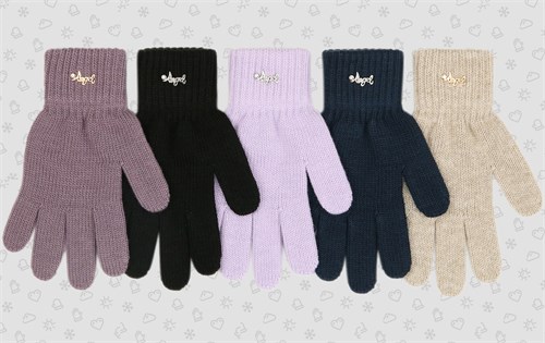 Теплыши перчатки TGg-125 одинарная вязка (р.16/9-10лет) TGg-125