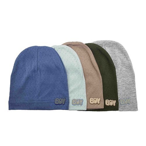 Milli шапка с перфорацией, одинарный трикотаж (р.44-46) 16190-Л