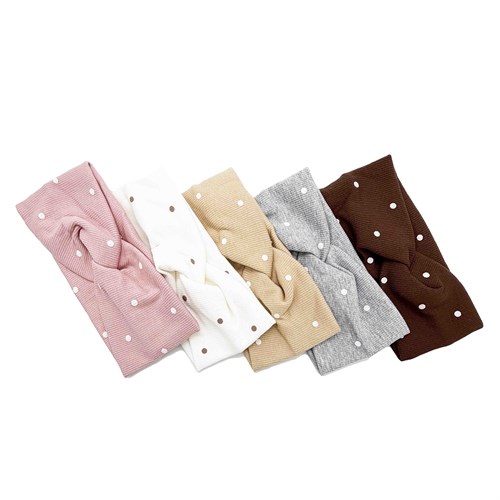 Повязка трикотажная, Горох (р.48-52) 16199