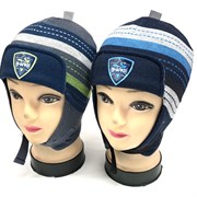 ambra шапка с карабином двойной трикотаж (р.50-52)