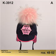 Magrof шапка KOD-3912 кепка подклад флис (р.48-54)
