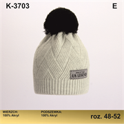 Magrof шапка KOD-3703 двойная вязка (р.48-54)