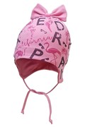 ambra шапка одинарный трикотаж (р.52-54) "Фламинго"