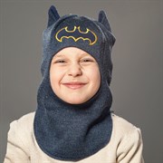 Milli шлем модель Летучая Мышь, на хлопке (на 1год) демисезонный
