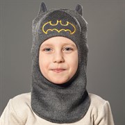 Milli шлем модель Летучая Мышь, на хлопке (на 2года) демисезонный