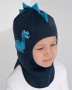 Milli шлем модель Дракоша, на хлопке (на 1 год) демисезонный