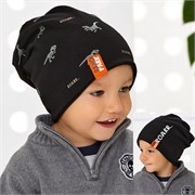 .AJS шапка 44-133 двухсторонний трикотаж (р.48-50, 52-54) М 44-133