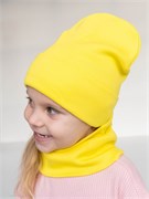 Milli комплект Рубчик шапка девочка двойной трикотаж + снуд (р.44-48,48-52,52-56,56-60) РубчикKPL-Girl