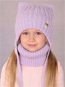 Поляярик комплект E-06-24 шапка подклад флис+ снуд (р.52-54) ЧЗ E-06-24