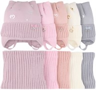 Поляярик комплект S-03-38 шапка на утеплителе+ снуд на флисе (р.46-48) S-03-38