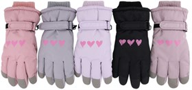 Теплыши перчатки TCH-051 из плащевки (возраст: 6-8 лет) ЧЗ TCH-051