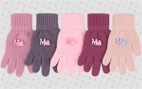 Теплыши перчатки TGg-131 одинарная вязка (размер 14/5-6лет) М TGg-131