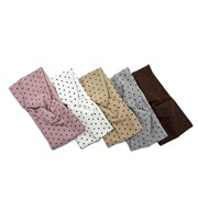 Повязка трикотажная, Горошек (р.48-52) 16197