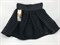 юбка Balbina модель полоска с сеткой, черная (р.128-158) - фото 10385