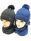 GRANS комплект  A 905 ST шапка с утеплителем, подклад хлопок+шарф (р.50-52) - фото 12476