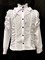 MAGICjunior модель 133 блузка длинный рукав, белая(р-ры.128-158) - фото 22388