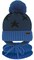 Grans комплект A 1103 ST шапка с утеплителем, подклад хлопок+снуд (р.44-46) - фото 31523