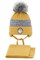 AGBO комплект 3243 Fikus 3 шапка с  утеплителем, подклад хлопок +снуд (р.44-46) - фото 32333