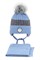 AGBO комплект 3243 Fikus 3 шапка с  утеплителем, подклад хлопок +снуд (р.44-46) - фото 33877