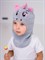 Milli шапка-шлем Единорог, на хлопке (на 2 года) демисезонный - фото 38591