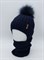 Milli комплект Konte шапка для мальчика с утеплителем + снуд (р.44-48,48-52,52-56) - фото 43500