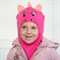 Milli шлем модель Единорог, на утеплителе (на 1,2,4,6,8 лет) зима Единорог - зима
