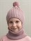 Milli комплект ZAVA шапка , подклад хлопок + снуд (р.44-48,48-52,52-56) - фото 44478