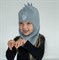 Milli шлем модель T-Rex на хлопке (на 2,4,6,8 лет) демисезонный, светоотражающий, ч/з T-Rex - фото 45936 Milli шлем модель T-Rex на хлопке (на 2,4,6,8 лет) демисезонный, светоотражающий, ч/з T-Rex - фото 45936