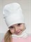 Milli комплект Рубчик шапка девочка двойной трикотаж + снуд (р.44-48,48-52,52-56,56-60) - фото 47569