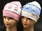 Boys Girls шапка одинарный трикотаж (цветочки)(р.48-50) - фото 8605
